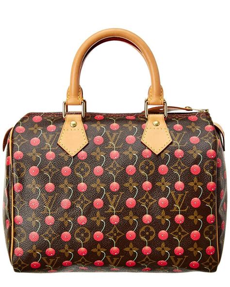 louis vuitton cherry purse real|Louis Vuitton cherry blossom speedy.